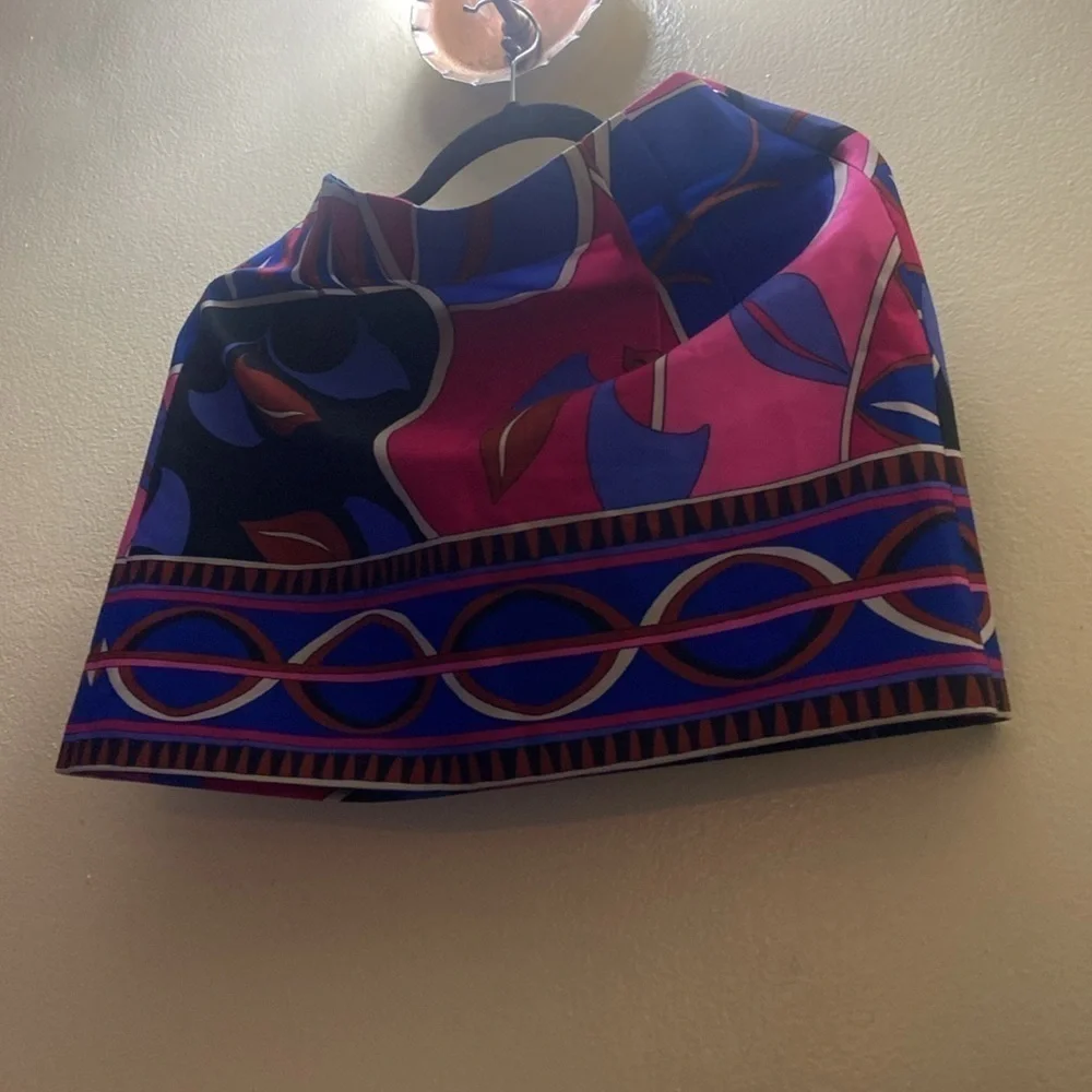 Zara Pucci style pink purple skirt blogger favorite Large